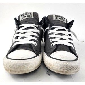 Converse  Chuck Taylor All Star Mid Street Sneakers BIG BOYS Black SIZE 6